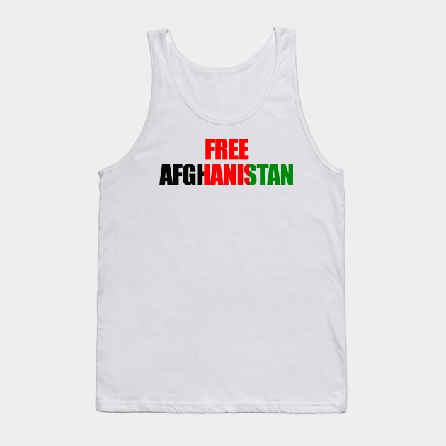 Free Afganistan Tank Top by Mrmera